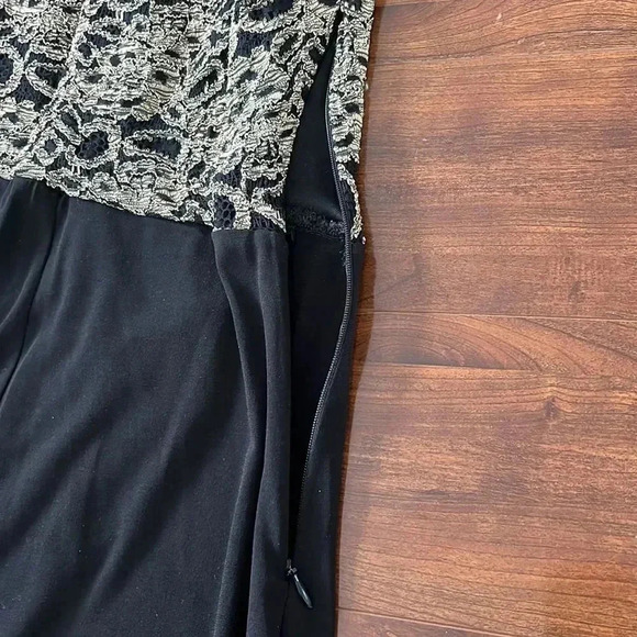 Black dress with lace top - Picture 9 of 10